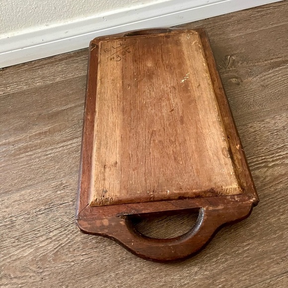 Carved Wooden Serving Tray Mexico - Picture 10 of 11